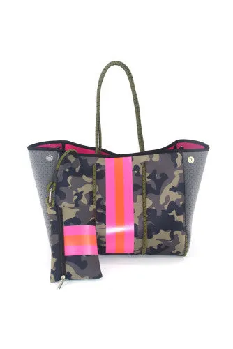 Ashton Camo Neoprene Tote