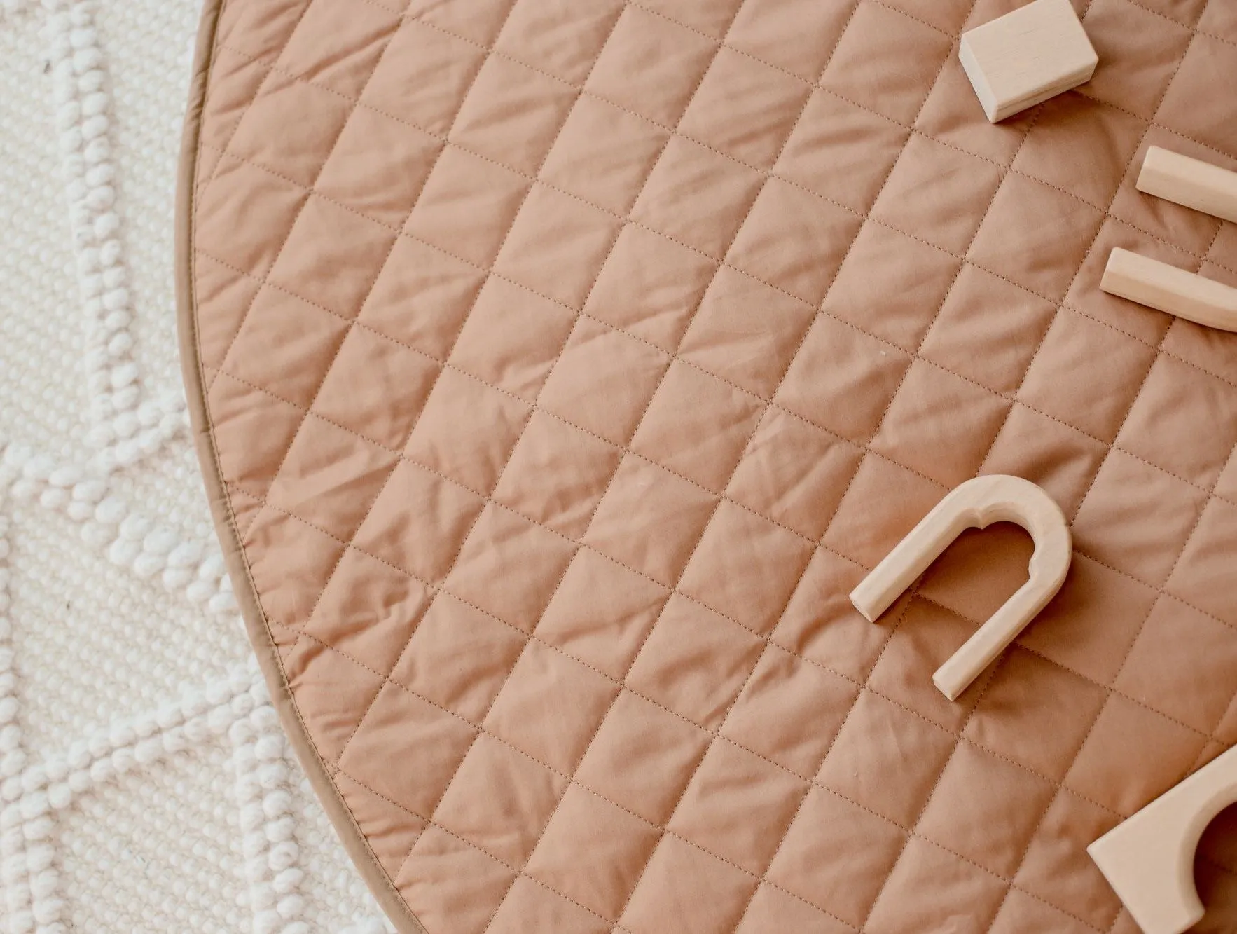 Bambella Designs Padded Waterproof Play Mat | Chestnut