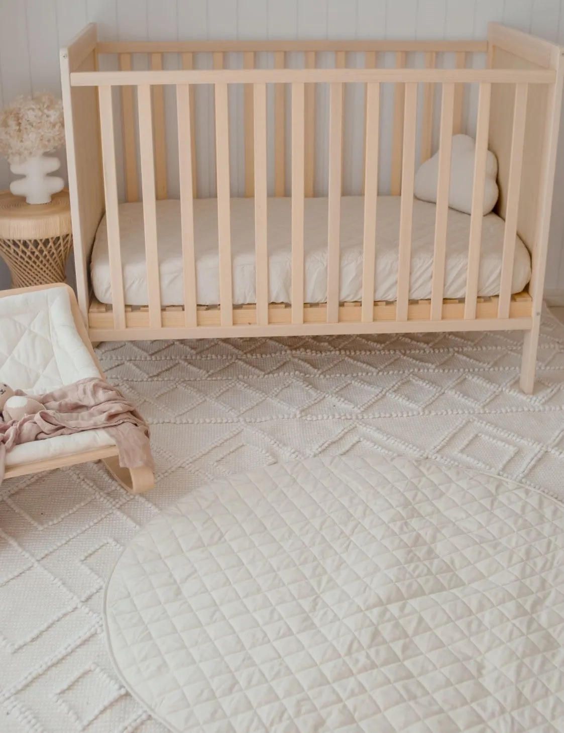 Bambella Designs Padded Waterproof Play Mat | Oat
