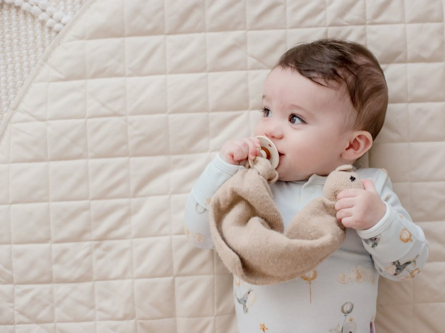 Bambella Designs Padded Waterproof Play Mat | Oat