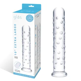 Extra Large Glass Dildo 10in Extra Large Glass Dildo 10in