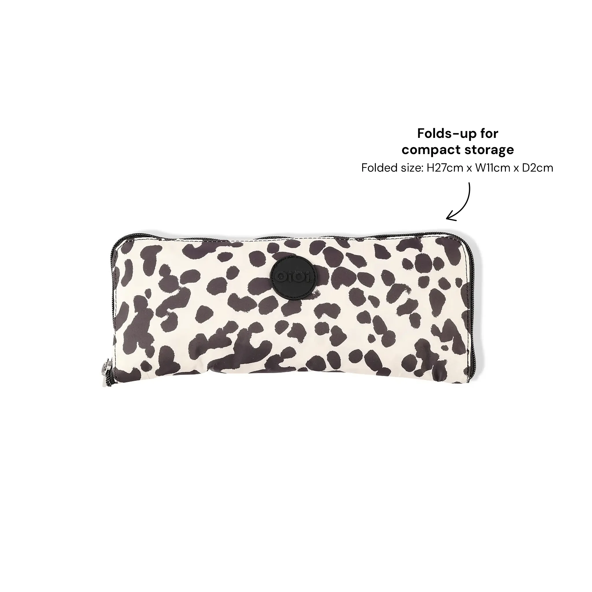 Fold-Up Tote - Leopard