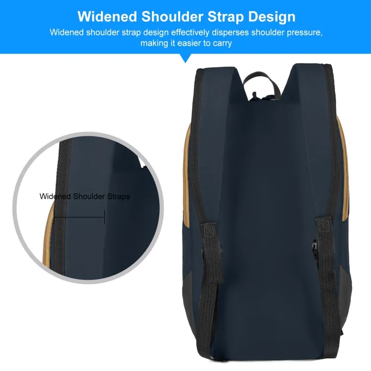 HAWEEL Large Capacity Multifunctional Backpack Portable Lightweight Bag (Dark Blue)