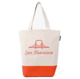 Heart Bridge Tote Bag