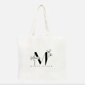 Macomb Coordinates Large Tote Bag