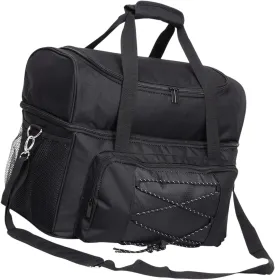 Oxford Cloth Bowling Tote Bag with Padded Ball Holder - Ideal for Outdoor Sports and Travel Storage