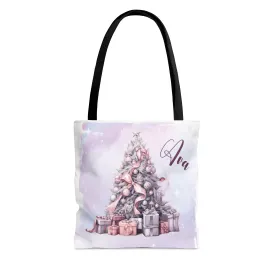 Personalised Tote Bag, Christmas Tree bag, Christmas Tote Bag, Personalised/Non-Personalised