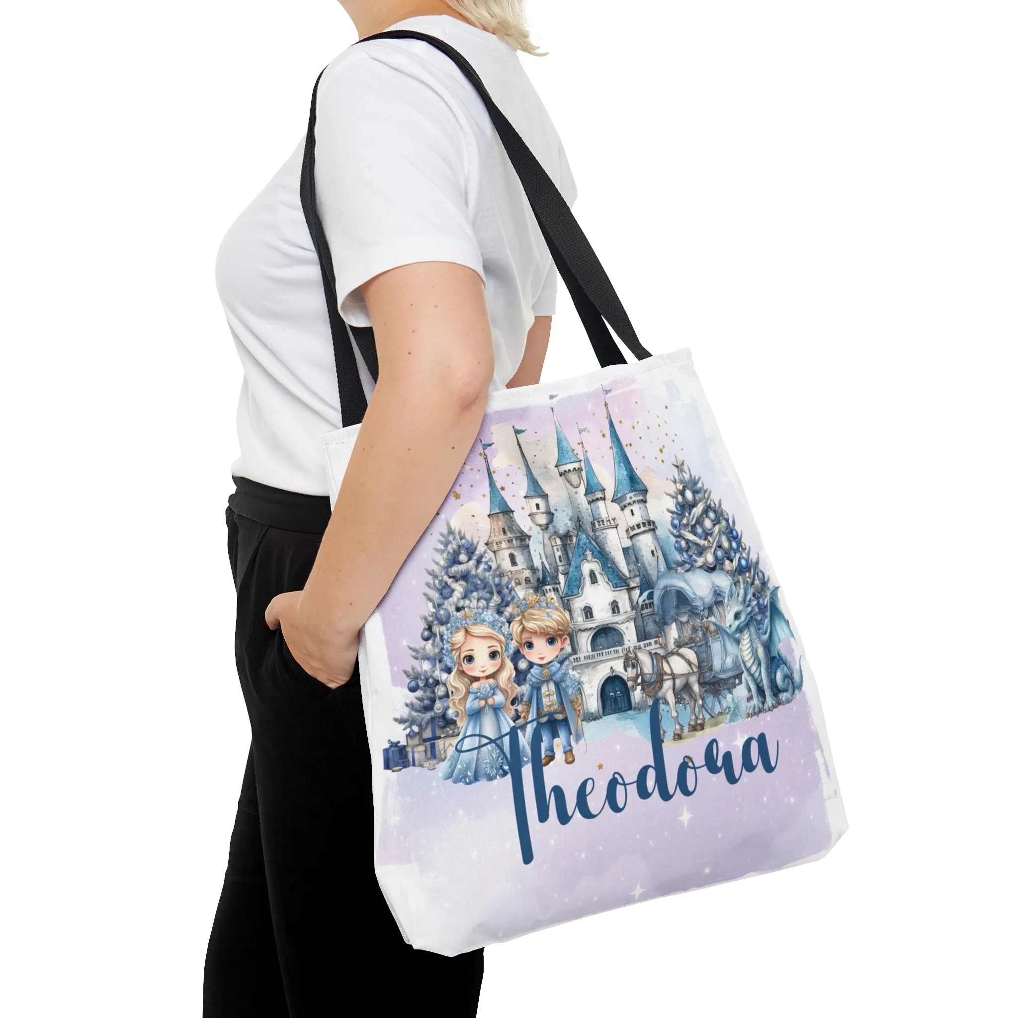 Personalised Tote Bag, Fairy-tale Christmas bag, Christmas Tote Bag, Personalised/Non-Personalised