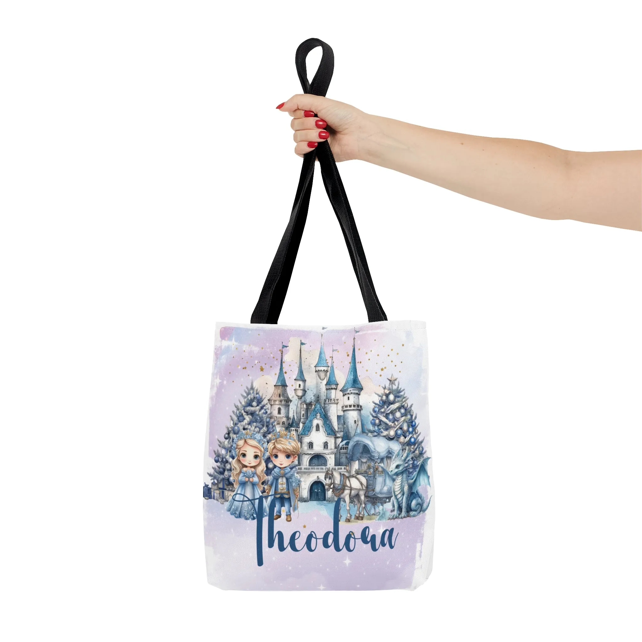 Personalised Tote Bag, Fairy-tale Christmas bag, Christmas Tote Bag, Personalised/Non-Personalised