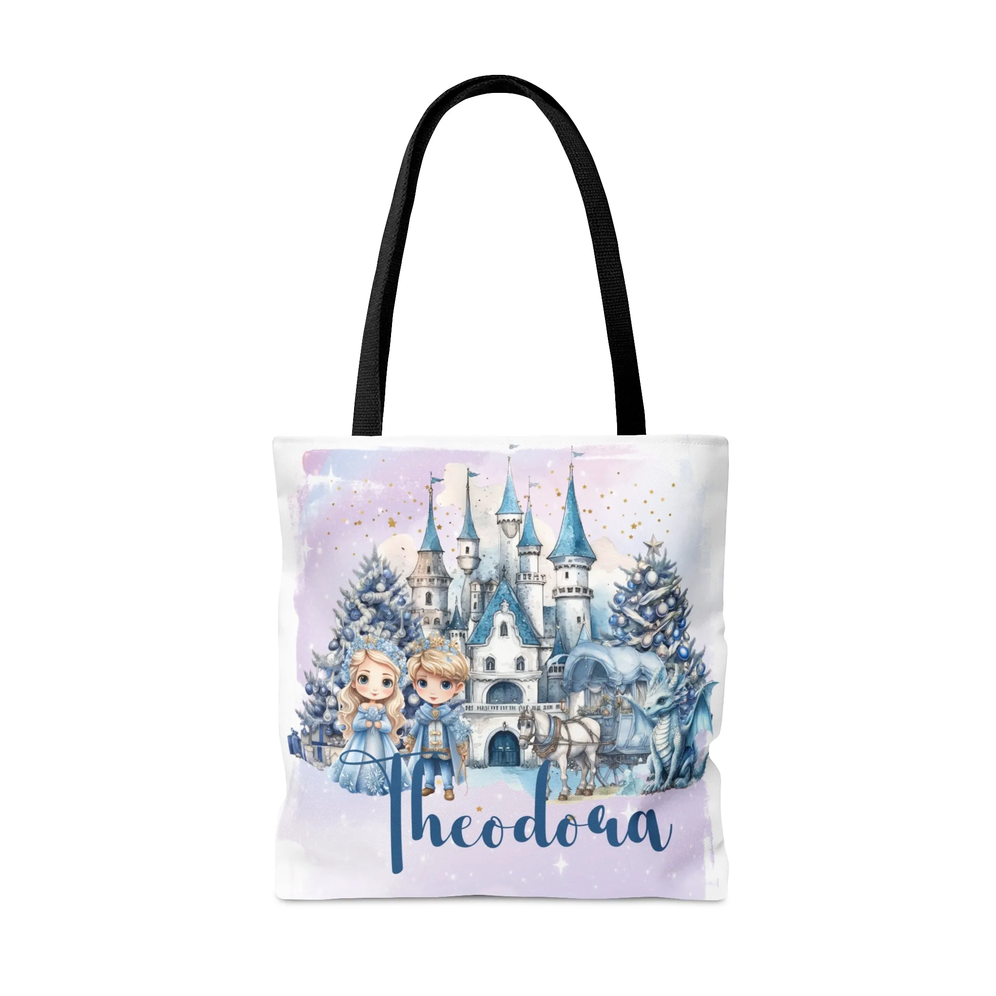 Personalised Tote Bag, Fairy-tale Christmas bag, Christmas Tote Bag, Personalised/Non-Personalised