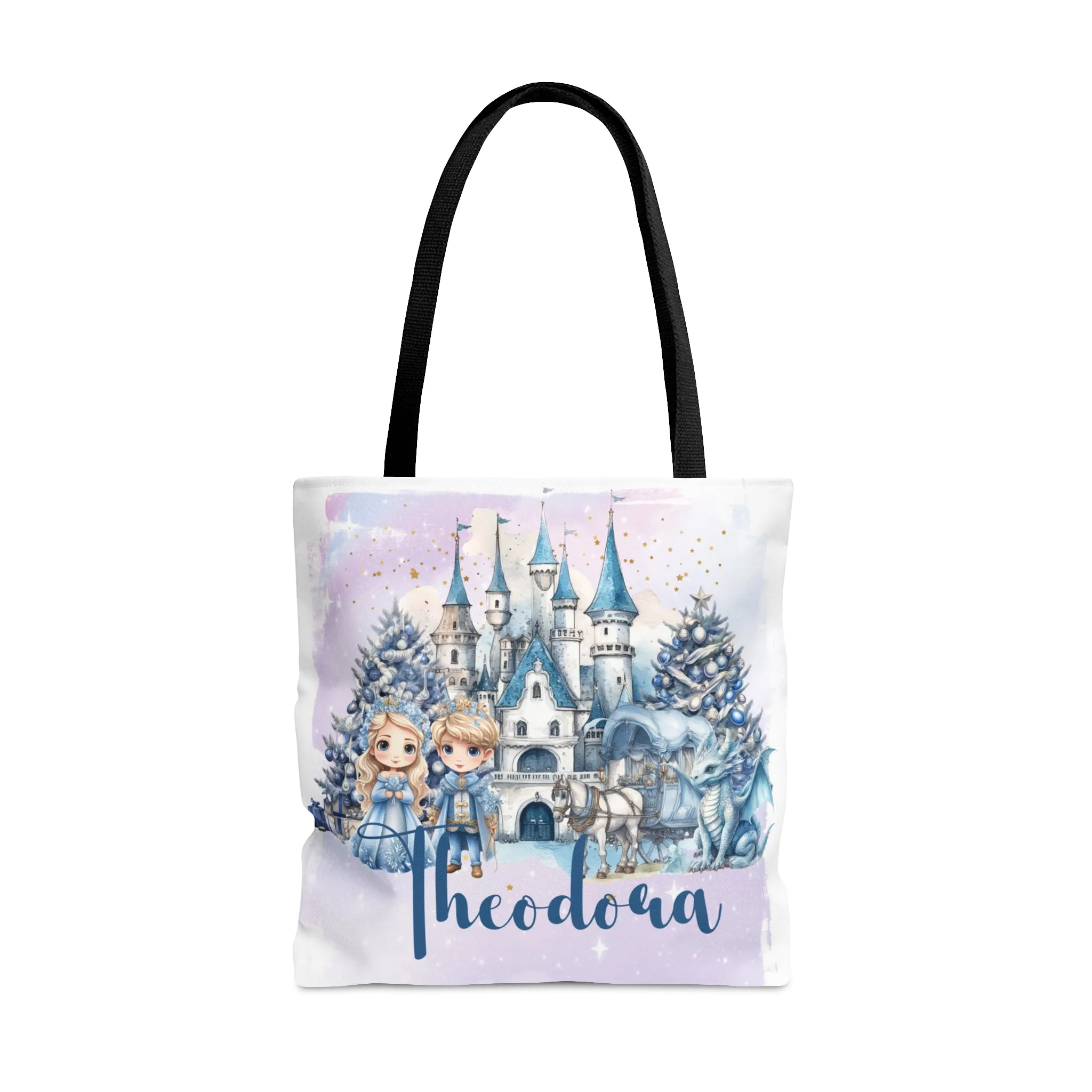 Personalised Tote Bag, Fairy-tale Christmas bag, Christmas Tote Bag, Personalised/Non-Personalised