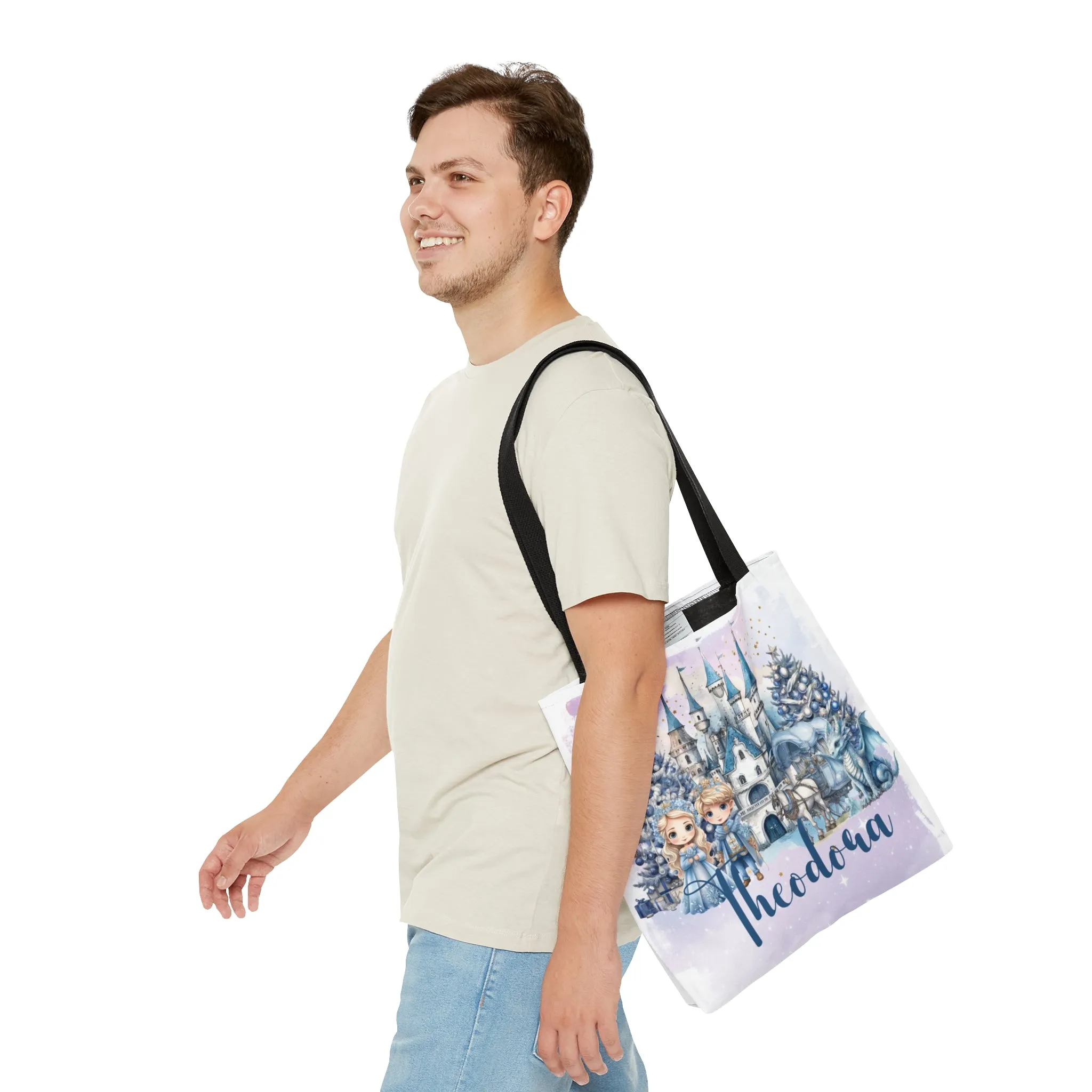 Personalised Tote Bag, Fairy-tale Christmas bag, Christmas Tote Bag, Personalised/Non-Personalised