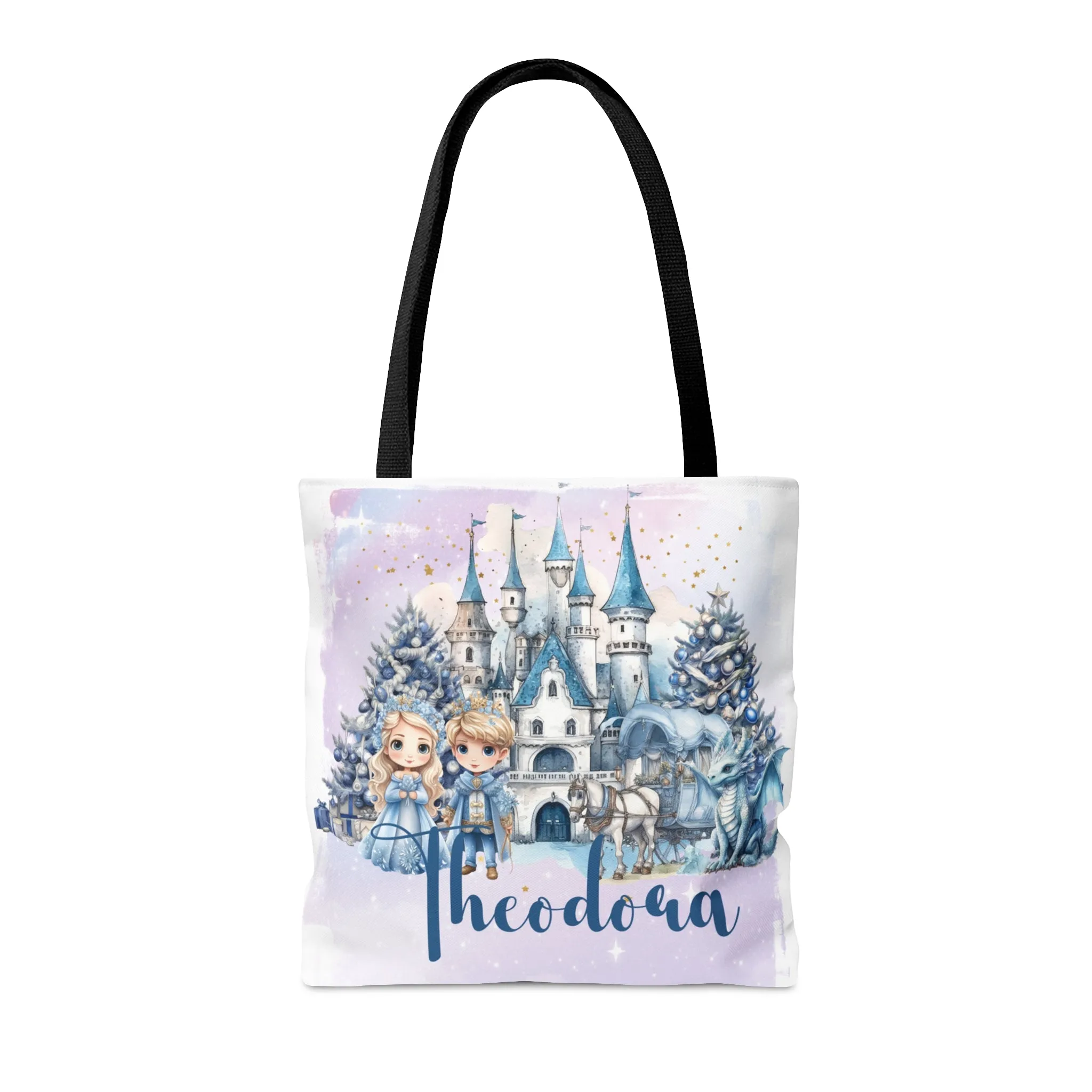 Personalised Tote Bag, Fairy-tale Christmas bag, Christmas Tote Bag, Personalised/Non-Personalised