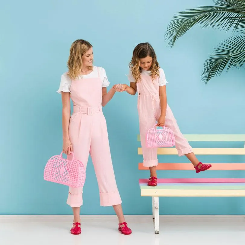 Retro Basket Tote - Small