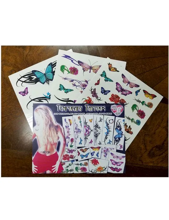 Temporary Tattoos - Waterproof, fun