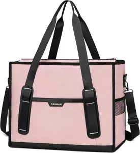 Tote Bag for Women,Utility Large Work Tote Bag with Reinforced Pockets, Waterproof Nurse Bag,for Travel,Teacher