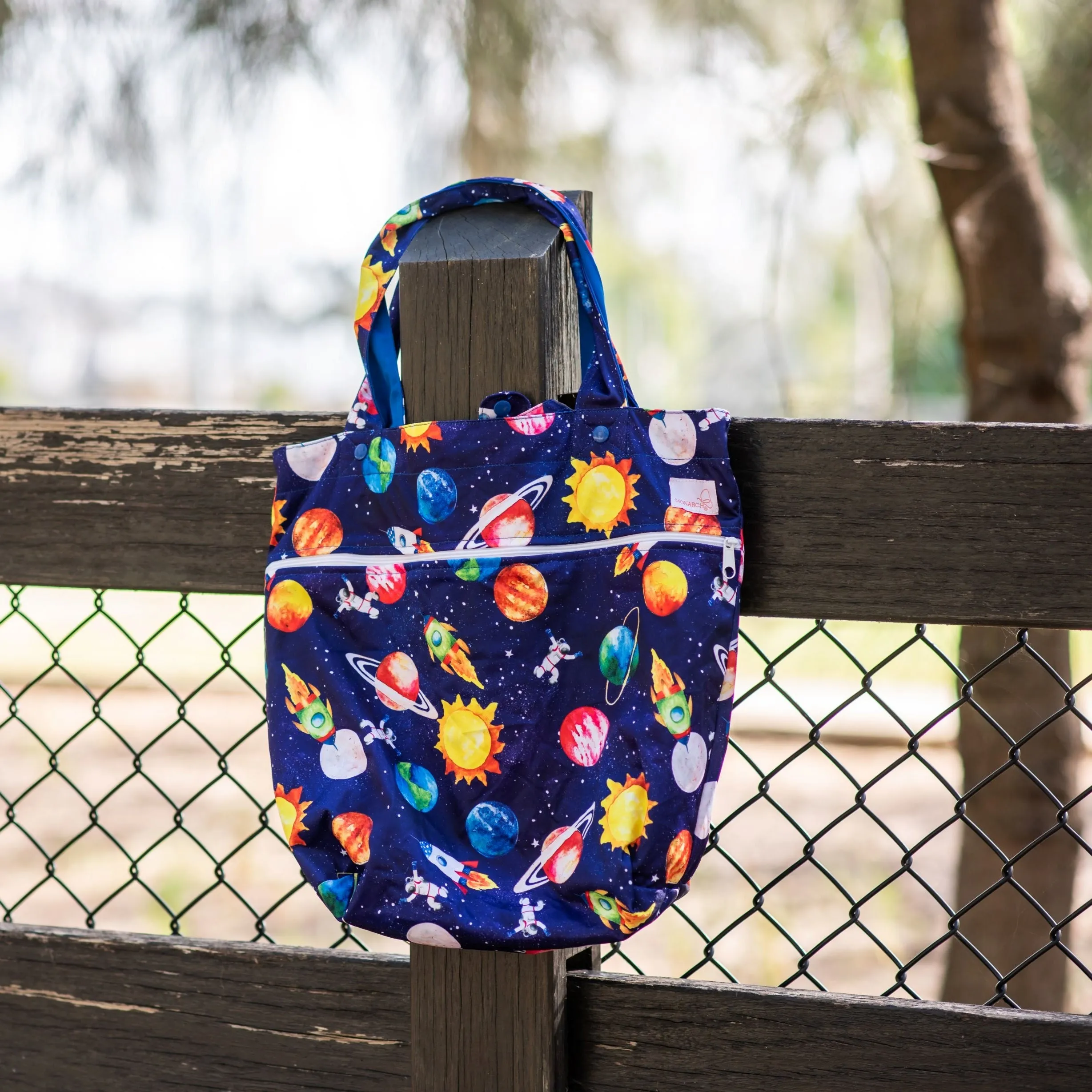 Waterproof Tote Bag - Blast Off