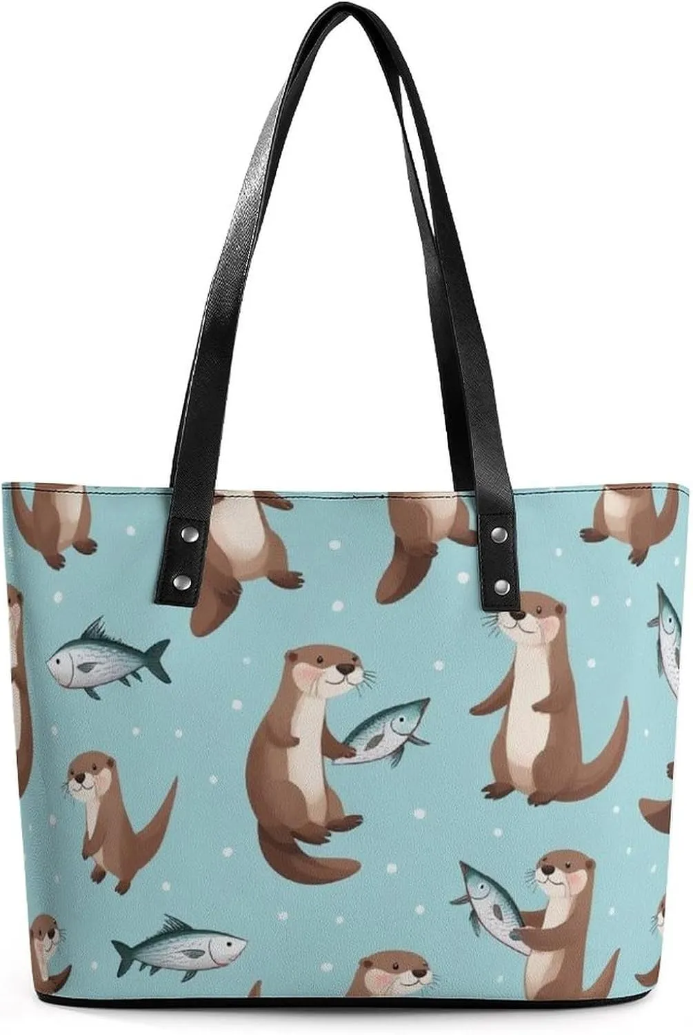 Women's Leather Large Capacity Work Tote Bag Handbags Big Commuter Bag